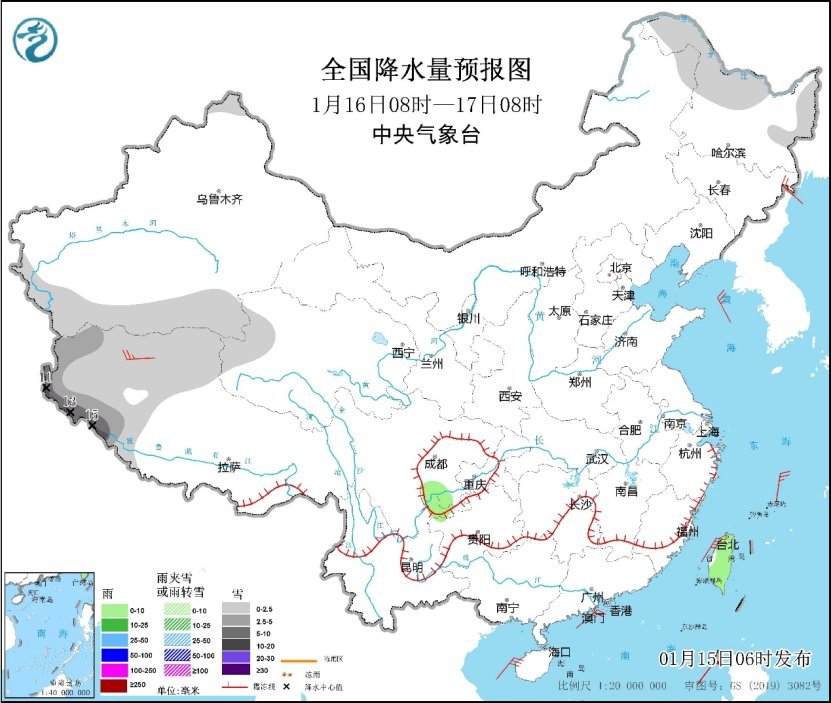 江淮江南华南等地降温明显